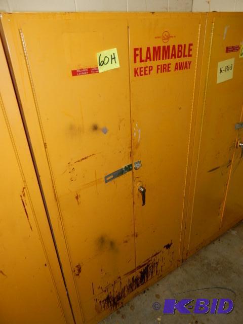 lot 60H image: Justrite Safety Storage Cabinet