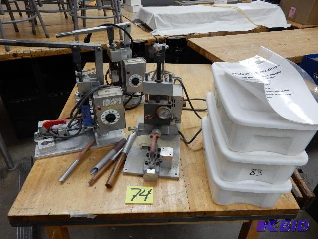 lot 74 image: Alloy Plastic Injection Molder