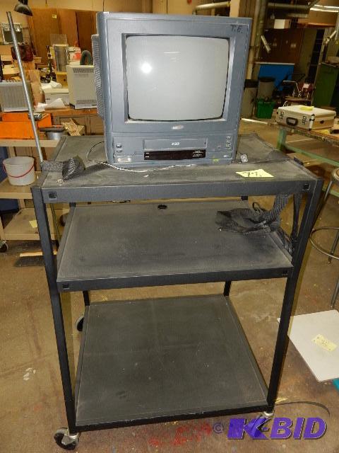 lot 98 image: Samsung TVVCR Combo.