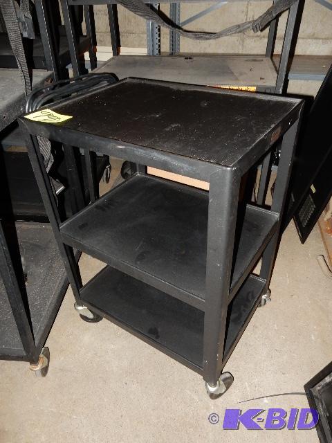 lot 99D image: AV cart.