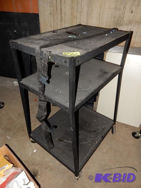 lot 99G image: AV cart.