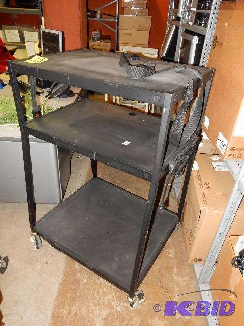 lot 99I image: AV cart.