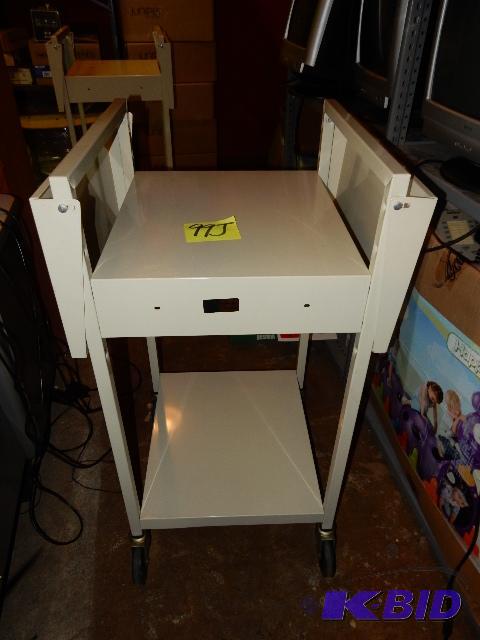 lot 99J image: Workstation Cart