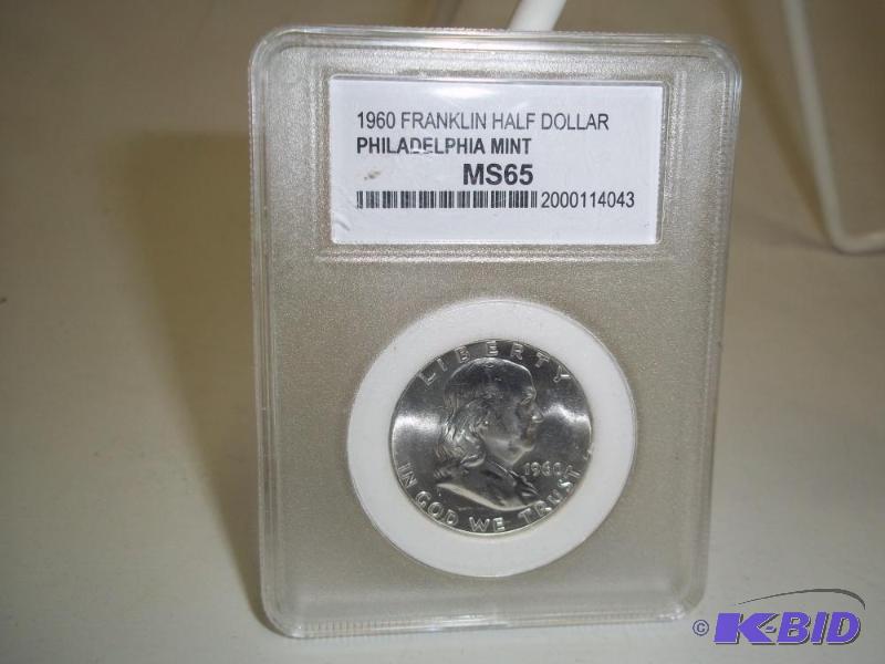 1960 Franklin Half Dollar Philadelphia Mint...