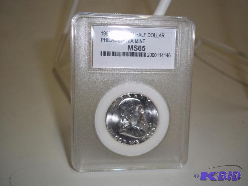 1963 Franklin Half Dollar Philadelphia Mint...