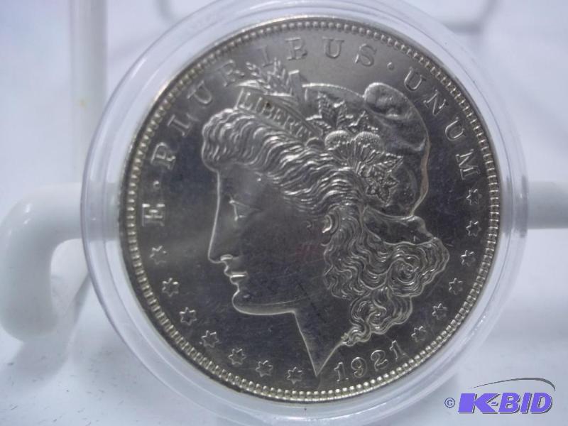 1921&nbsp Silver Dollar In Capsule...