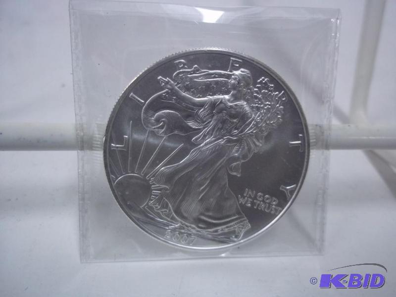 2007 1oz. Fine Silver - One Dollar - American...