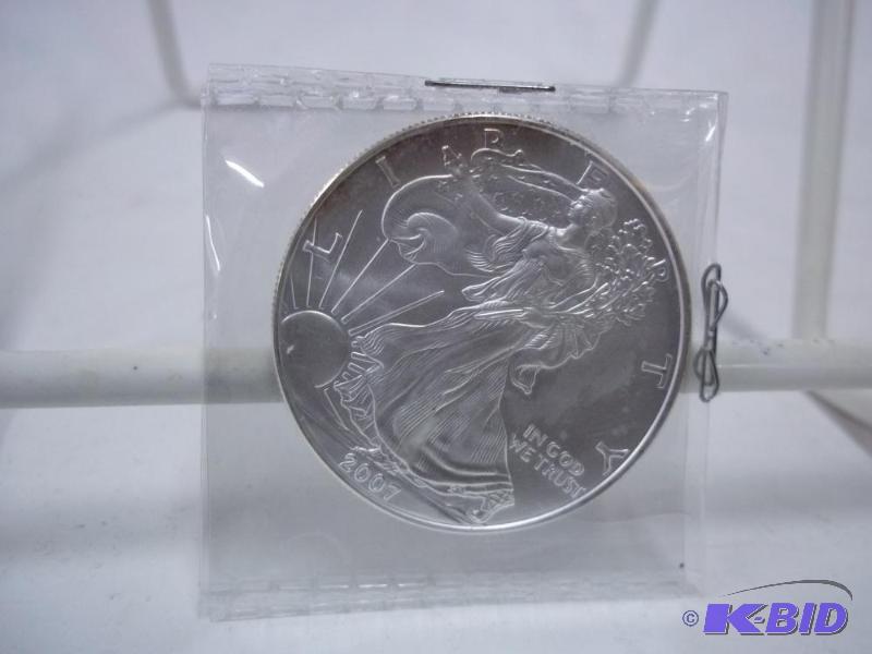 2007 1oz. Fine Silver - One Dollar - American...