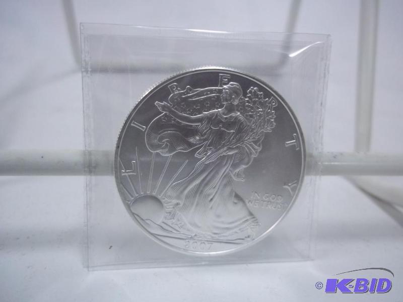 2007 1oz. Fine Silver - One Dollar - American...