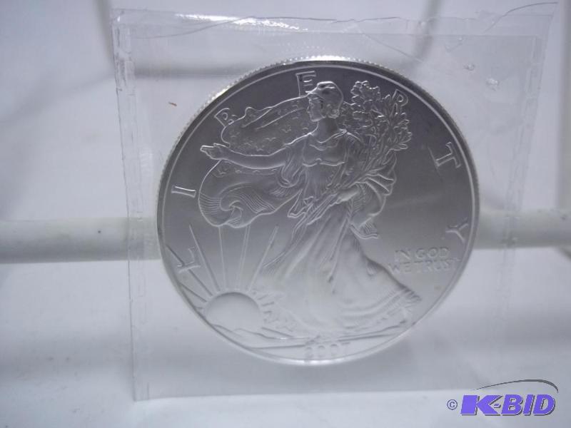 2007 1oz. Fine Silver - One Dollar - American...