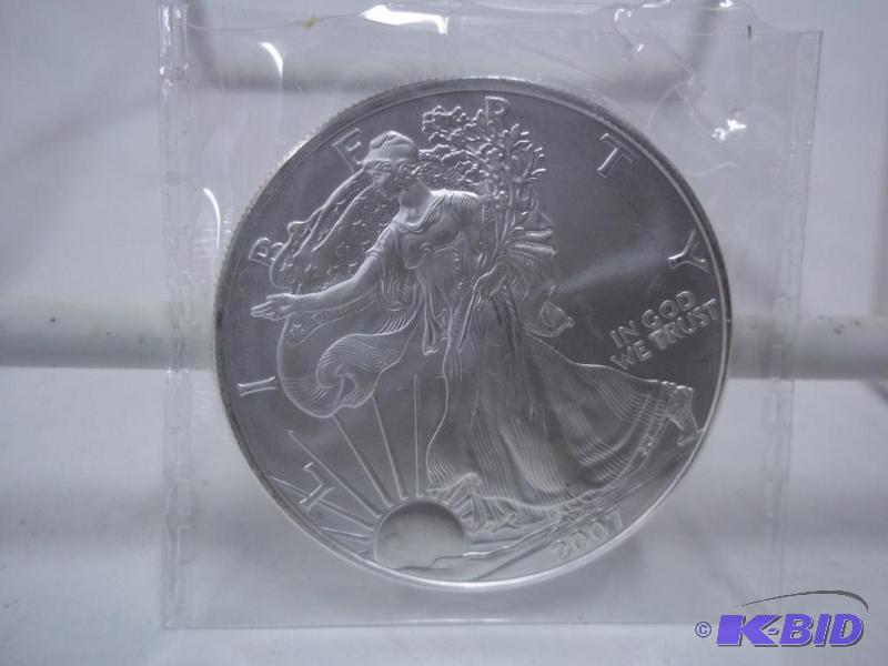 2007 1oz. Fine Silver - One Dollar - American...