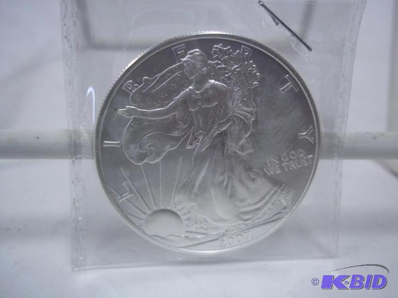 2007 1oz. Fine Silver - One Dollar - American...