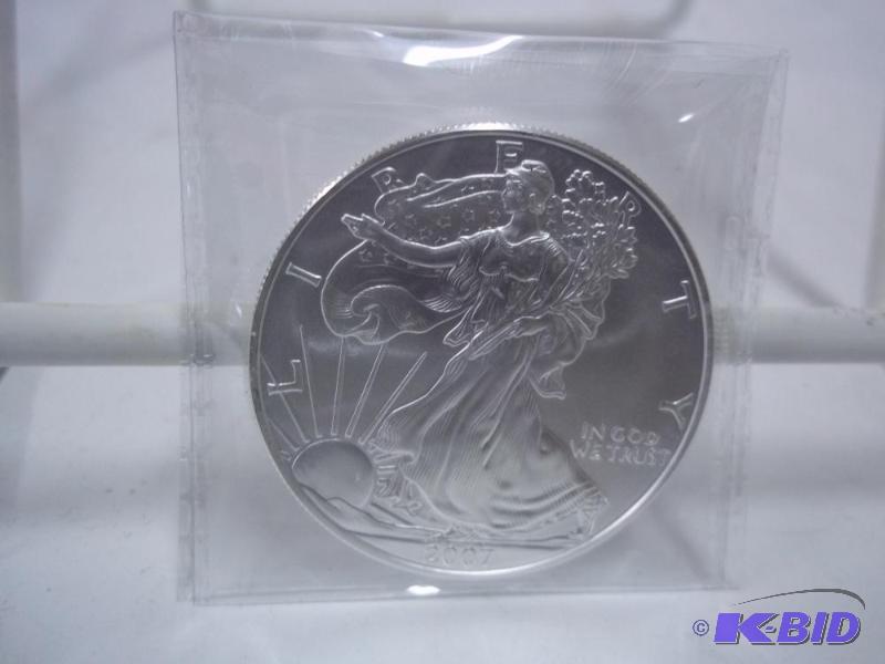 2007 1oz. Fine Silver - One Dollar - American...
