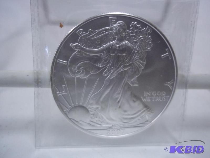 2007 1oz. Fine Silver - One Dollar - American...