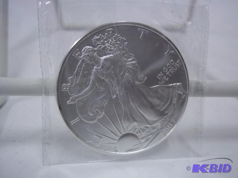 2007 1oz. Fine Silver - One Dollar - American...