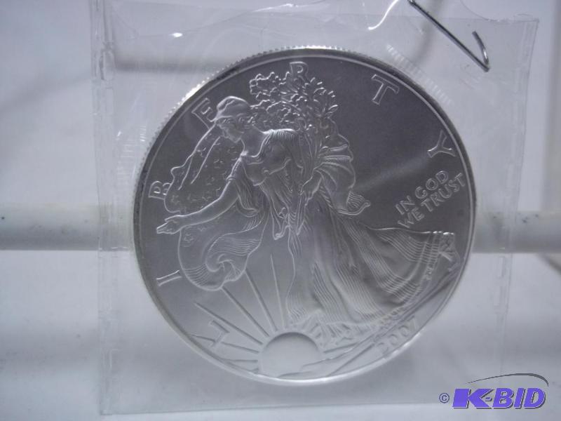 2007 1oz. Fine Silver - One Dollar - American...