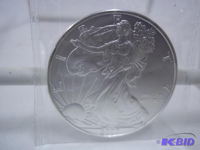 2007 1oz. Fine Silver - One Dollar - American...