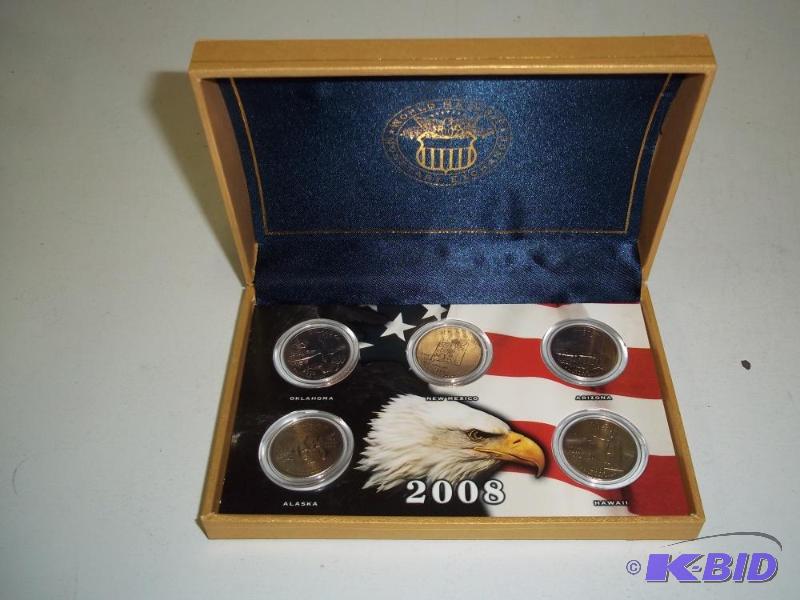 2008 Quarter Collection with case...
