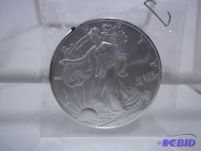 2007 1oz. Fine Silver - One Dollar - American...
