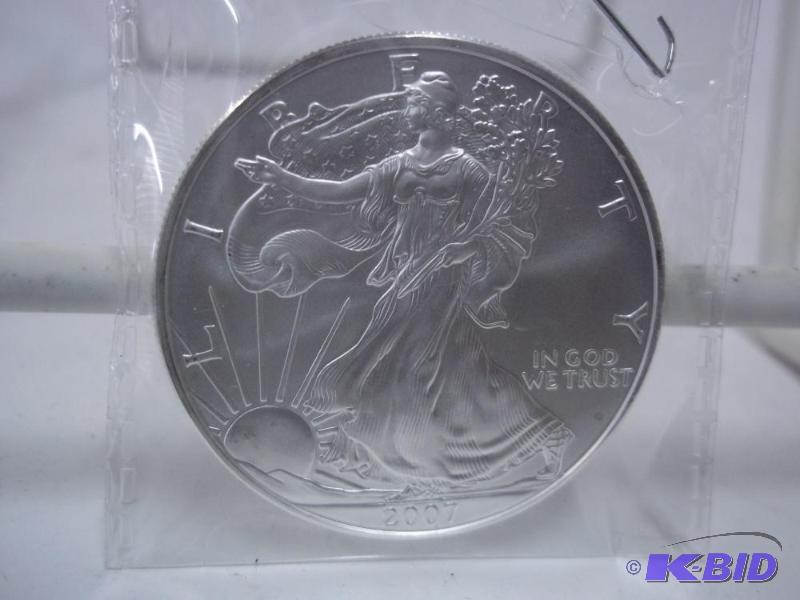 2007 1oz. Fine Silver - One Dollar - American...