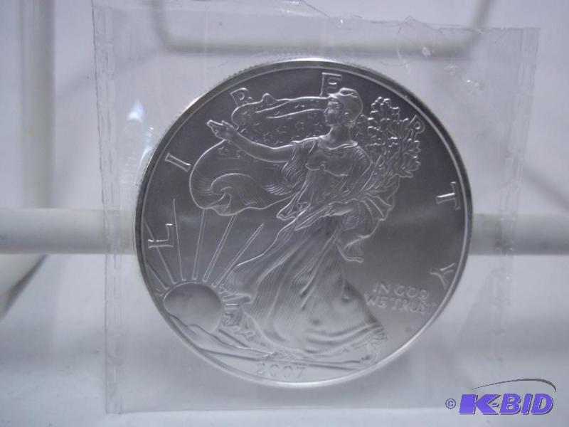 2007 1oz. Fine Silver - One Dollar - American...