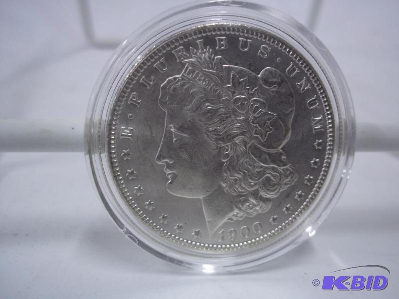 1900 Silver Dollar In Capsule...