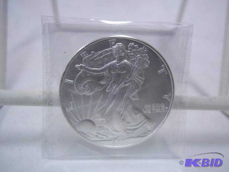 2007 1oz. Fine Silver - One Dollar - American...