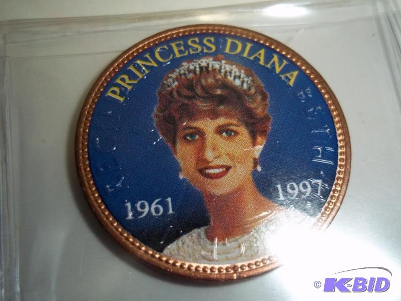 Princess Diana 1961-1997 Colorized British Pe...