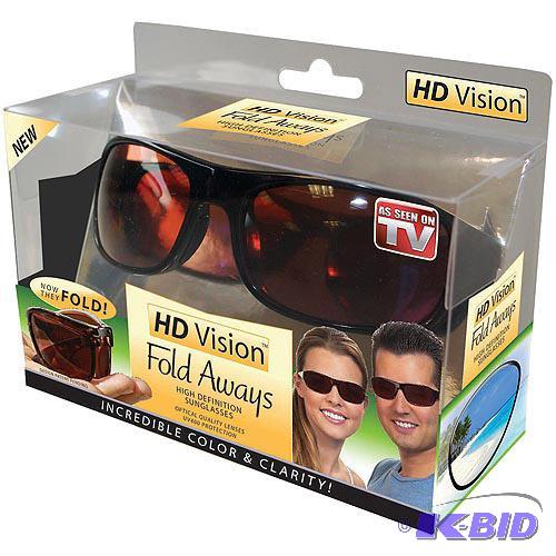 2 HD Vision Fold Aways Glasses