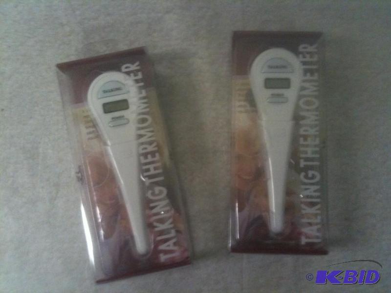 Set of 2 Talking Thermometers