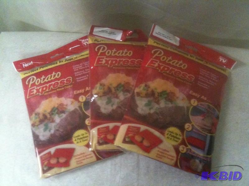 Lot of 3 Potato Express