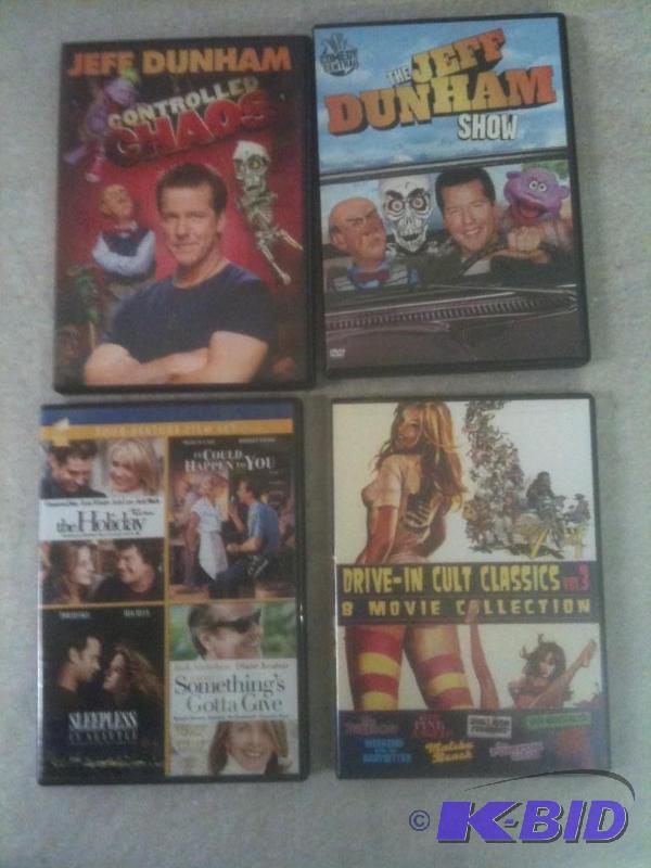 4 Modern Movie DVD Lot
