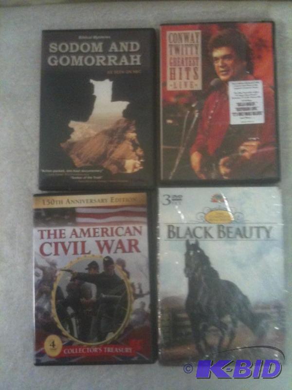 4 Historical DVD Lot