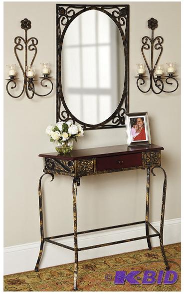 4 Piece Console Table Set
