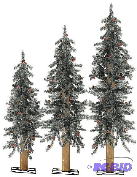 3-pc. Frosted Tree Set