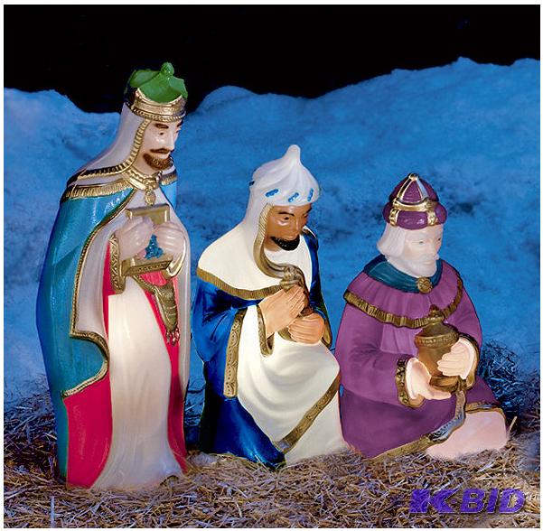 36 3 Piece Nativity Wise Men Set