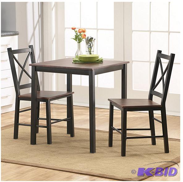3-Pc. Square Bistro Set