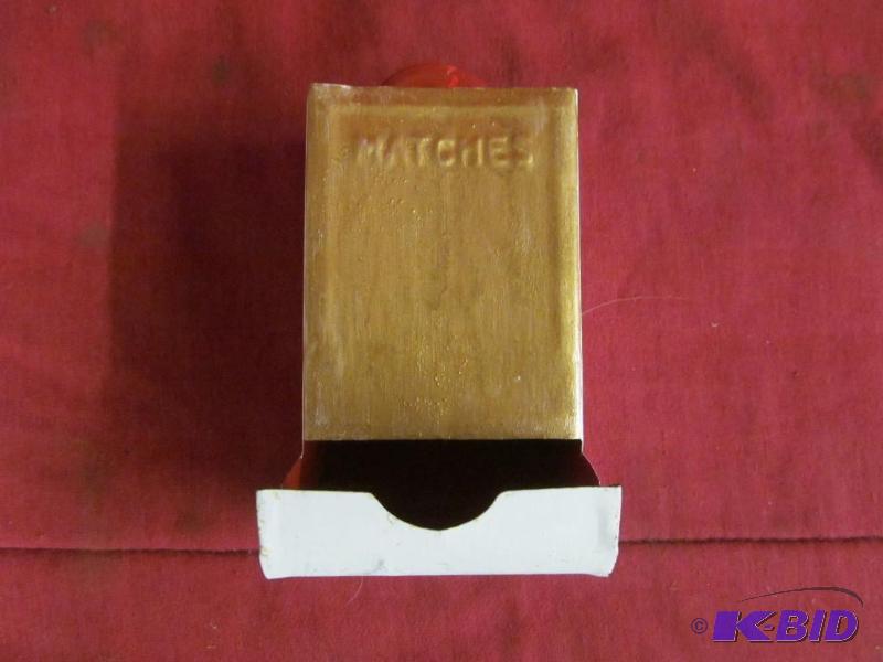 lot 153 image: Matchbook Holder