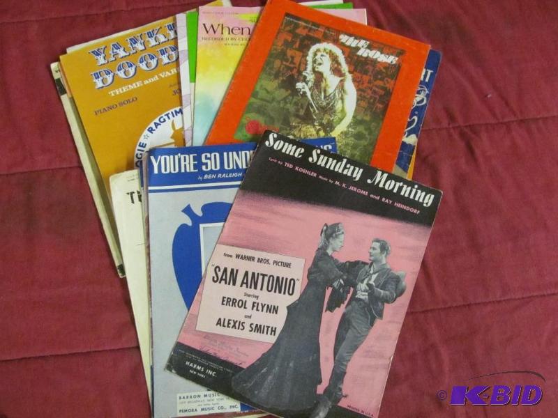 lot 177 image: Music Sheets