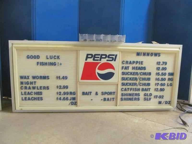 lot 225 image: Menu Board