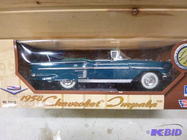 lot 10 image: 1958 Chevrolet Impala Motor Max metal die cas...