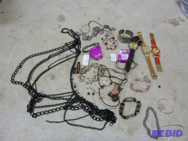 lot 116 image: Miscellaneous Costume Jewelry and Watches...