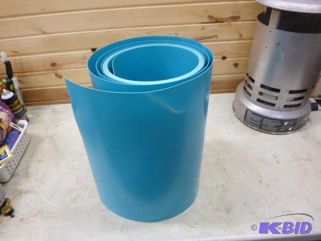 lot 122 image: Roll of Vinyl 18" wide....
