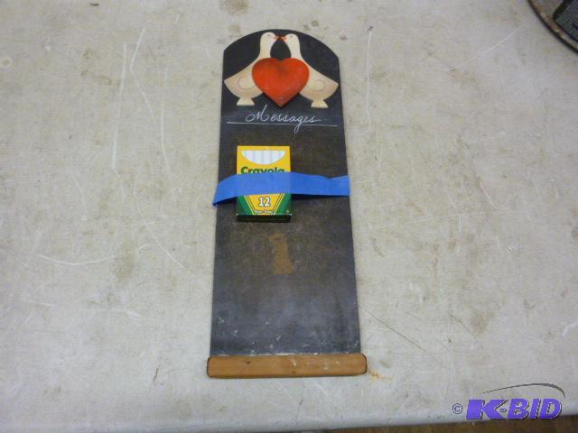 lot 129 image: Chalkboard and Chalk...