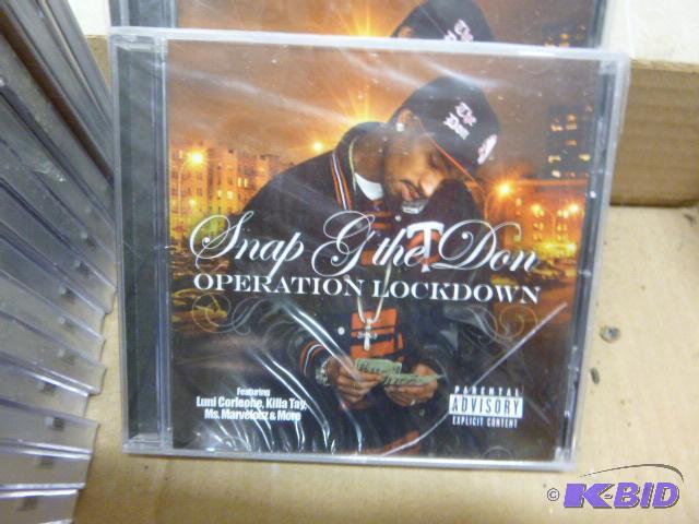 lot 130 image: 29 New Snap the Don Operation Lockdown CDs...