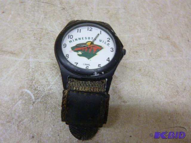 lot 139 image: Minnesota Wild Wrist Watch...
