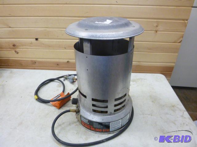 lot 143 image: Coleman Commercial Convection Heater 30,000-8...