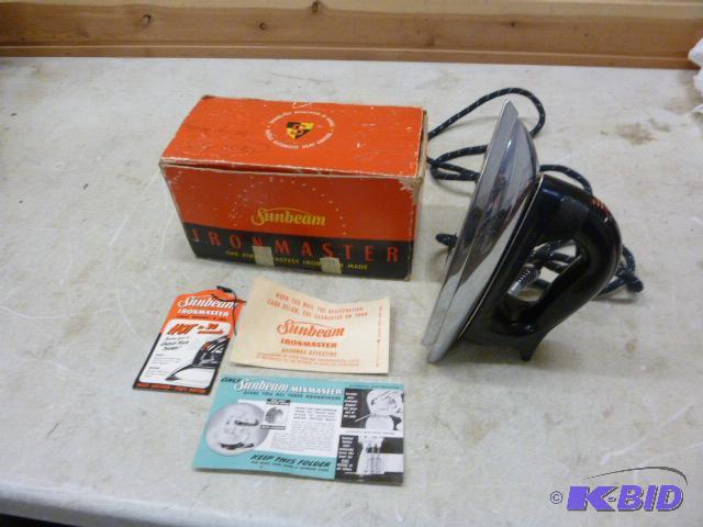 lot 147 image: Vintage Sunbeam Iron Master Iron Tested and w...
