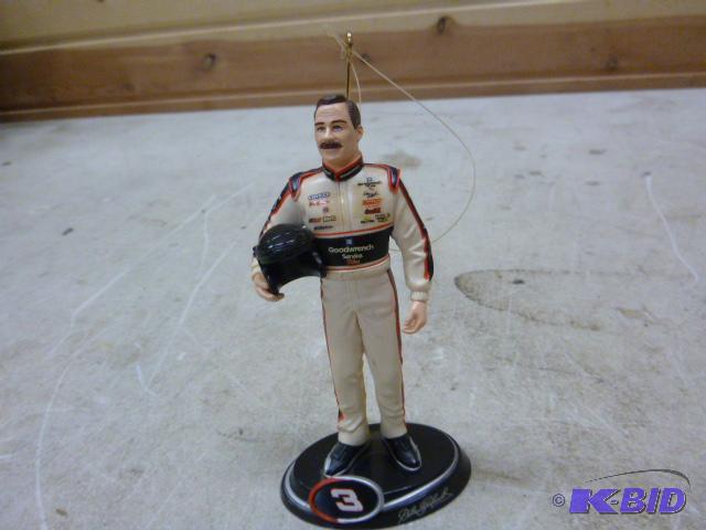 lot 150 image: Dale Earnhardt #3 Figurine Ornament ...