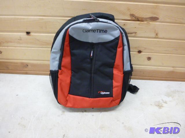 lot 32 image: Game Time Optoma&nbspBackpack...